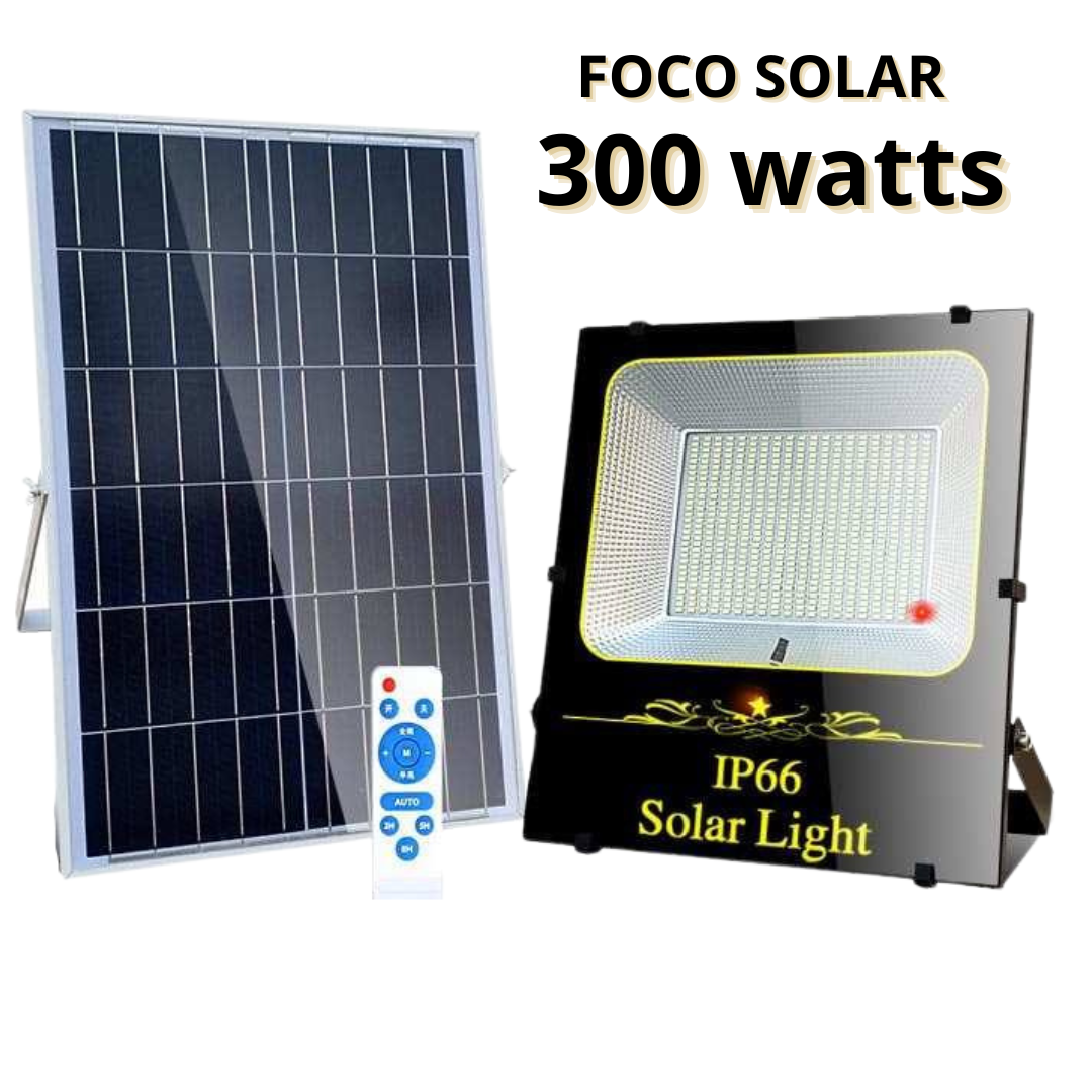 Foco Solar 300 watts